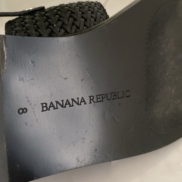 Banana Republic leather Woven Double Strap Sandal - Picture 7 of 10